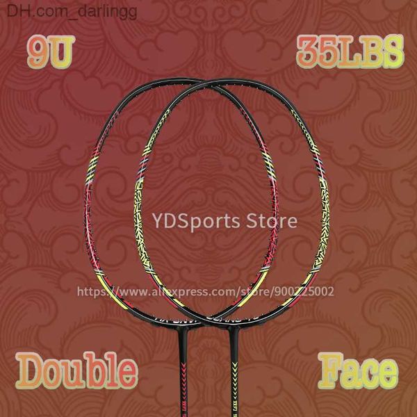 badminton rackets double face 100% carbon fiber badminton racket strung 22-35lbs super light 9u 58g professioanl racquets with bags speed sp
badminton rackets double face 100% carbon fiber badminton racket strung 22-35lbs super light 9u 58g professioanl racquets with bags speed sp