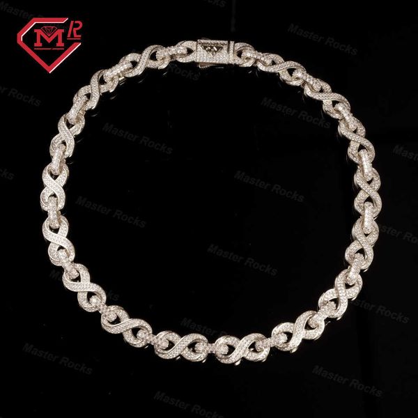 custom 12mm 925 sterling sier jewelry men chain hip hop vvs moissanite infinity cuban link necklace, Silver
custom 12mm 925 sterling sier jewelry men chain hip hop vvs moissanite infinity cuban link necklace, Silver