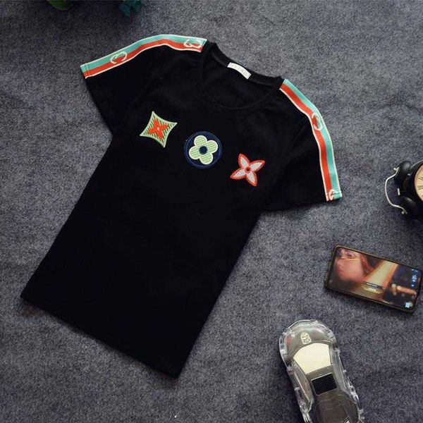 summer short sleeve t-shirt men's slim fit fashion trend social spirit little boy black red youth couple dress half sleeve
summer short sleeve t-shirt men's slim fit fashion trend social spirit little boy black red youth couple dress half sleeve