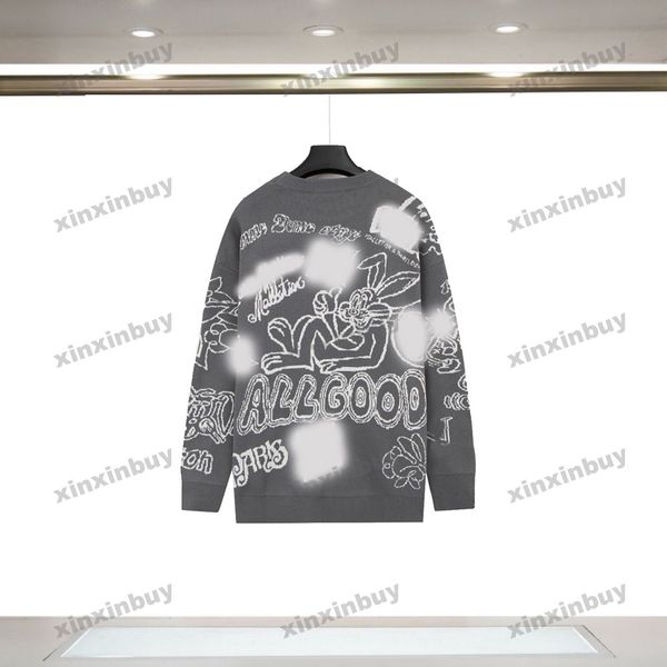 xinxinbuy men women designer sweatshirt rabbit letter jacquard knitted fabric green black white brown xs-xl, Black;brown
xinxinbuy men women designer sweatshirt rabbit letter jacquard knitted fabric green black white brown xs-xl, Black;brown