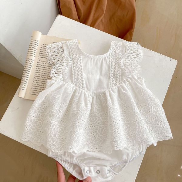 baby girls lace princess romper plain floral lace embroidery skirt layered straps snap triangle-bottom jumpsuit 2571, Blue
baby girls lace princess romper plain floral lace embroidery skirt layered straps snap triangle-bottom jumpsuit 2571, Blue