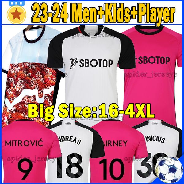 23 24 kebano mitrovic soccer jerseys 2023 2024 wilson cairney muniz j. palhinha robinson home away football shirts the cottagers men uniform, Black;yellow
23 24 kebano mitrovic soccer jerseys 2023 2024 wilson cairney muniz j. palhinha robinson home away football shirts the cottagers men uniform, Black;yellow
