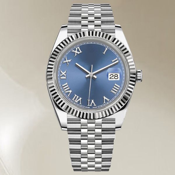 mens watch automatic mechanical womens watch quartz sapphire 31mm 36mm 41mm mechanical 904l stainless steel luminous lovers montre quality c, Slivery;brown
mens watch automatic mechanical womens watch quartz sapphire 31mm 36mm 41mm mechanical 904l stainless steel luminous lovers montre quality c, Slivery;brown