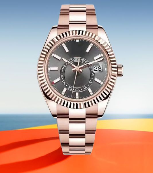 sky men's automatic mechanical watch 41mm all stainless steel swimming watch calendar watch woman wrist female ladies designer women wa, Slivery;brown
sky men's automatic mechanical watch 41mm all stainless steel swimming watch calendar watch woman wrist female ladies designer women wa, Slivery;brown