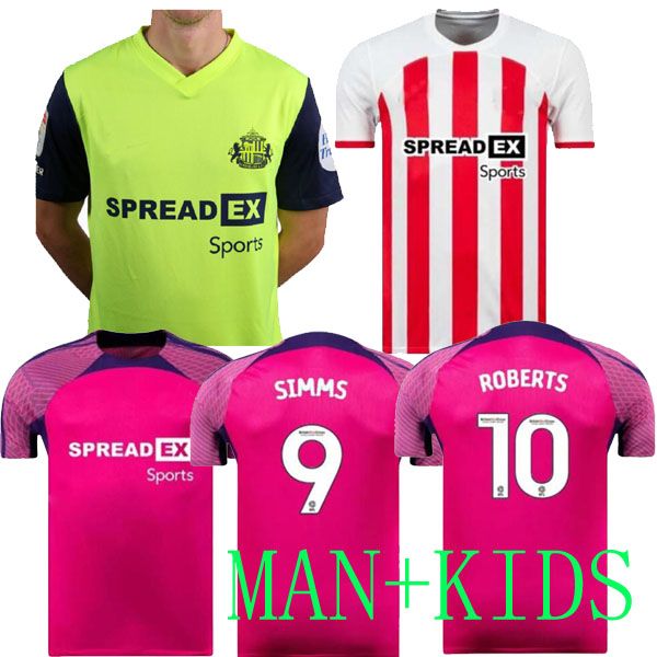 23 24 sunderland home soccer jerseys stewart simms roberts amad clarke dajaku embleton evans o'nien football shirt pritchard mens kids, Black;yellow
23 24 sunderland home soccer jerseys stewart simms roberts amad clarke dajaku embleton evans o'nien football shirt pritchard mens kids, Black;yellow