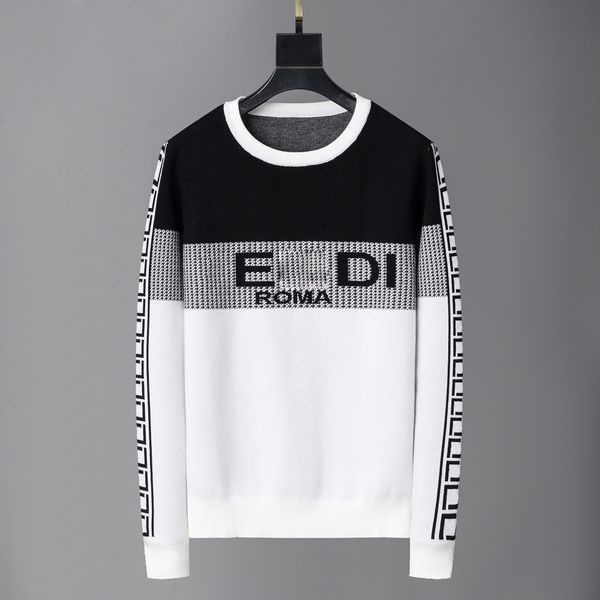 autum winter warm long sleeve sweater mens designer sweaters knit pullover sweatshirt fashion casual jumper, White;black
autum winter warm long sleeve sweater mens designer sweaters knit pullover sweatshirt fashion casual jumper, White;black