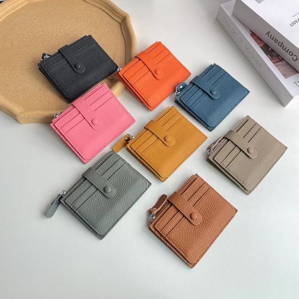 new fashion card holders caviar woman mini wallet designer pure color genuine leather pebble texture luxury wallet for men, Red;black
new fashion card holders caviar woman mini wallet designer pure color genuine leather pebble texture luxury wallet for men, Red;black