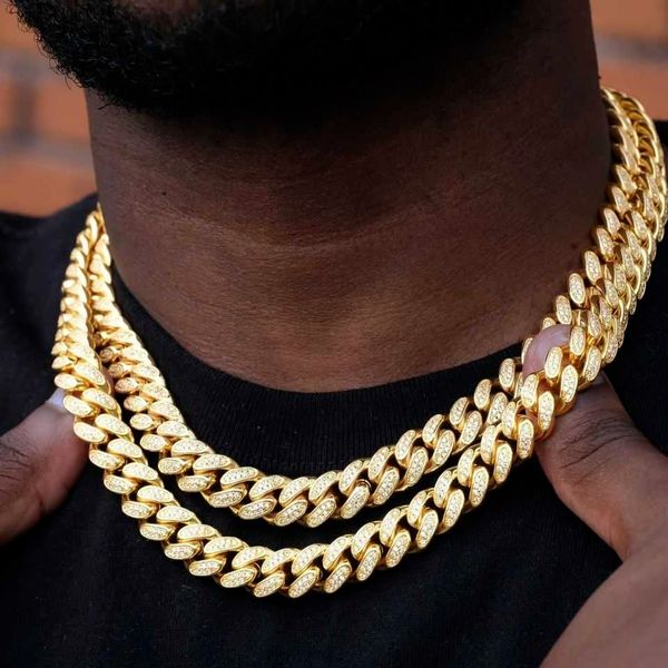 hip hop jewelry men women 14k 18k gold filled plated brass zircon cz diamond iced out miami cuban link chain necklace, Silver
hip hop jewelry men women 14k 18k gold filled plated brass zircon cz diamond iced out miami cuban link chain necklace, Silver