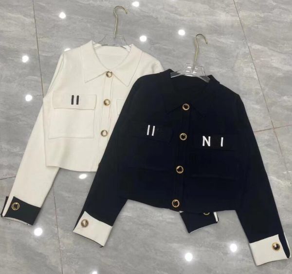 women sweater knit designer autumn winter cardigans knitted loose coat double letter printed sweaters ladies outer wear thick streetwear, White;black
women sweater knit designer autumn winter cardigans knitted loose coat double letter printed sweaters ladies outer wear thick streetwear, White;black