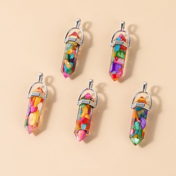 resin hexagonal column chakra pendants healing crystal necklaces men women jewellry, Silver
resin hexagonal column chakra pendants healing crystal necklaces men women jewellry, Silver