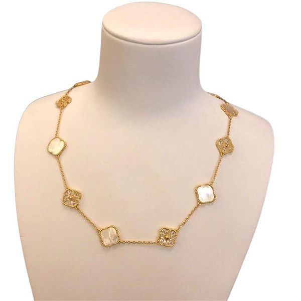 classic fahsion diamond necklace 18k clover necklaces design for womens luxury rose gold silver plated agate pendant for girls valentines gi
classic fahsion diamond necklace 18k clover necklaces design for womens luxury rose gold silver plated agate pendant for girls valentines gi