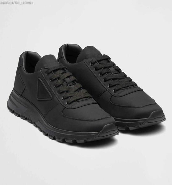 casual shoes luxury brand prax 01 men sneaker brushed leather trainers man technical rubber re-nylon runner sports lug sole walking, Black
casual shoes luxury brand prax 01 men sneaker brushed leather trainers man technical rubber re-nylon runner sports lug sole walking, Black