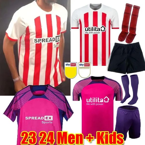 23 24 sunderland home away soccer jerseys bellingham stewart simms roberts clarke dajaku embleton seelt evans o'nien patterson football, Black;yellow
23 24 sunderland home away soccer jerseys bellingham stewart simms roberts clarke dajaku embleton seelt evans o'nien patterson football, Black;yellow