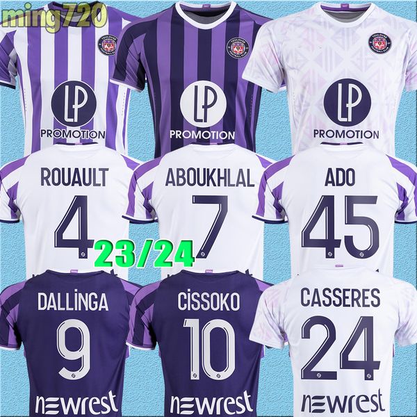 23 24 toulouse soccer jerseys cissoko dallinga dallinga casseres home away maillot de foot 2023 2024 men kits football shirts uniforms abouk, Black;yellow
23 24 toulouse soccer jerseys cissoko dallinga dallinga casseres home away maillot de foot 2023 2024 men kits football shirts uniforms abouk, Black;yellow