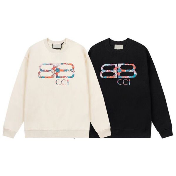 2023 autumn/winter new pullover letter pattern printed long sleeve sweater pure cotton rib round neck q226, Black;brown
2023 autumn/winter new pullover letter pattern printed long sleeve sweater pure cotton rib round neck q226, Black;brown