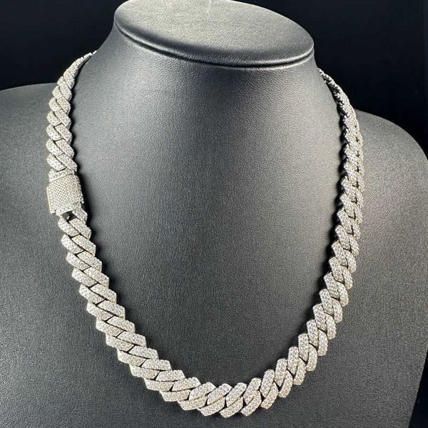 8mm 10mm real gold plating trendy 925 sier necklace moissanite cuban link chain hip hop jewelry shop iced out cuban chain, Silver
8mm 10mm real gold plating trendy 925 sier necklace moissanite cuban link chain hip hop jewelry shop iced out cuban chain, Silver