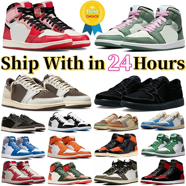 jumpman 1 high basketball shoes 1s dutch green lost found reverse mocha black phantom bred patent tan gum starfish panda men women sneakers
jumpman 1 high basketball shoes 1s dutch green lost found reverse mocha black phantom bred patent tan gum starfish panda men women sneakers