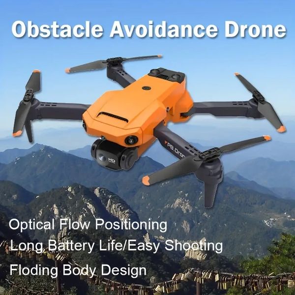 

Drone with Dual Camera, Intelligent Obstacle Avoidance, Optical Flow Positioning, One Key Take Off and Landing, Folding Design, Surrounding Flight, Smart Follow