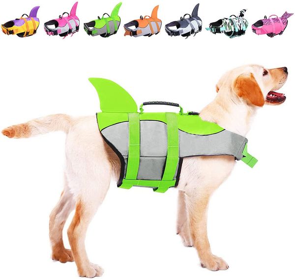 yuexuan designer dog cat life jacket mermaid, ripsdog life vests with rescue handle pet safety swimsuit preserver for swimming pool beach bo
yuexuan designer dog cat life jacket mermaid, ripsdog life vests with rescue handle pet safety swimsuit preserver for swimming pool beach bo