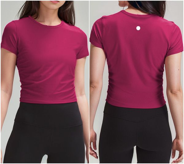 ll-074dx women yoga outfit shirts girls running sport short sleeve t-shirts ladies casual sportswear trainer gym exercise fitness wear tees
ll-074dx women yoga outfit shirts girls running sport short sleeve t-shirts ladies casual sportswear trainer gym exercise fitness wear tees