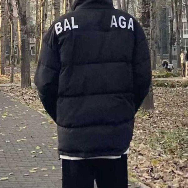 designer jacket down balencaigas autumn show limited embroidery letter down cotton jacket high collar couple same style 2023, Black
designer jacket down balencaigas autumn show limited embroidery letter down cotton jacket high collar couple same style 2023, Black