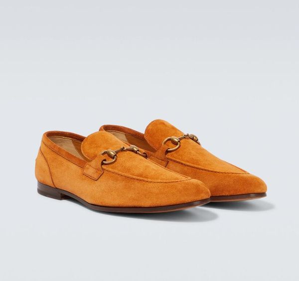 modern men's formal shoes jordaan lefu shoes italian suede upper horsebit hardware almond toe rubber sole fashion business walking shoe, Black
modern men's formal shoes jordaan lefu shoes italian suede upper horsebit hardware almond toe rubber sole fashion business walking shoe, Black