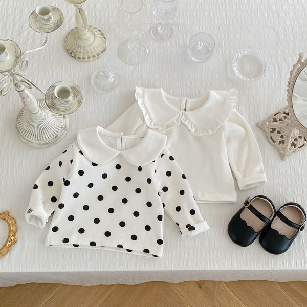 baby spring autumn undershirt long sleeve shirt princess for tddler girl sweet pullover casual children pullover 2559, White;black
baby spring autumn undershirt long sleeve shirt princess for tddler girl sweet pullover casual children pullover 2559, White;black