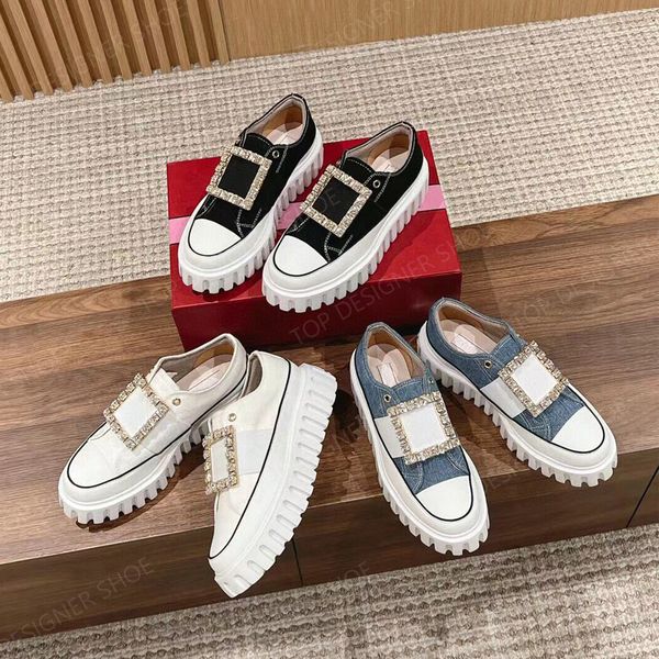 canvas rhinestone buckle platform loafers fashion classic casual dress designer shoes factory shoes 3.5cm, Black
canvas rhinestone buckle platform loafers fashion classic casual dress designer shoes factory shoes 3.5cm, Black