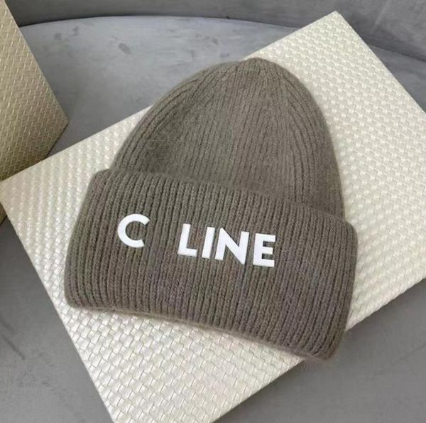 Beanie Knitted Beanie CELINF Cap Designer Women's Woolen Hat Letter Autumn/winter Fashion Brand Hi Bonnet Hat
Beanie Knitted Beanie CELINF Cap Designer Women's Woolen Hat Letter Autumn/winter Fashion Brand Hi Bonnet Hat