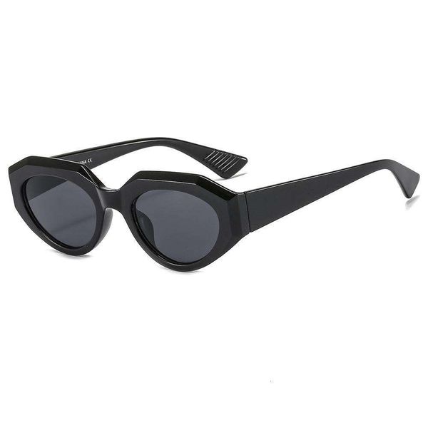 vintage cat eye sunglasses multi sided cut edge small frame female trend ins glasses, White;black
vintage cat eye sunglasses multi sided cut edge small frame female trend ins glasses, White;black