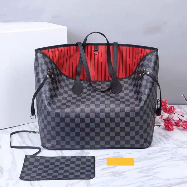2pieces the tote bag designer bags handbag totes wallet fashion messenger old flower brown lattice shoulder women bags high capacity composi
2pieces the tote bag designer bags handbag totes wallet fashion messenger old flower brown lattice shoulder women bags high capacity composi