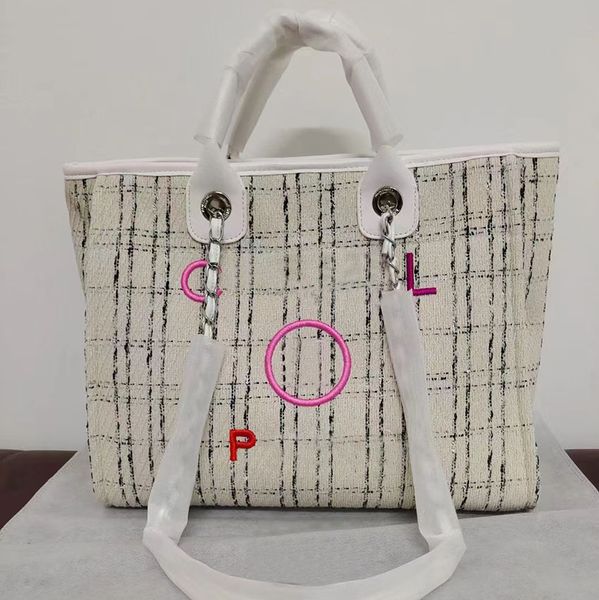 tote bag designer bags chain bags beach women luxury fashion knitting purse shoulder large capacity pearl embroidery canvas shopping handbag
tote bag designer bags chain bags beach women luxury fashion knitting purse shoulder large capacity pearl embroidery canvas shopping handbag