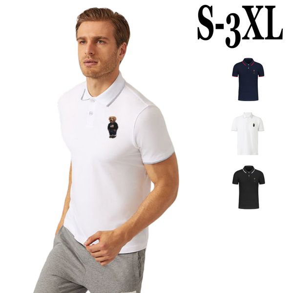 men's polos t-shirts short sleeve teddy bear casual breathable comfortable stretch cotton shortsleeves slim fit style male round neck s, White;black
men's polos t-shirts short sleeve teddy bear casual breathable comfortable stretch cotton shortsleeves slim fit style male round neck s, White;black