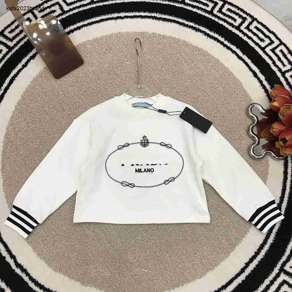 designer baby clothes chest logo print sweater for girl size 100-150 cm long sleeved t-shirt kids sweatshirts aug25, Black
designer baby clothes chest logo print sweater for girl size 100-150 cm long sleeved t-shirt kids sweatshirts aug25, Black