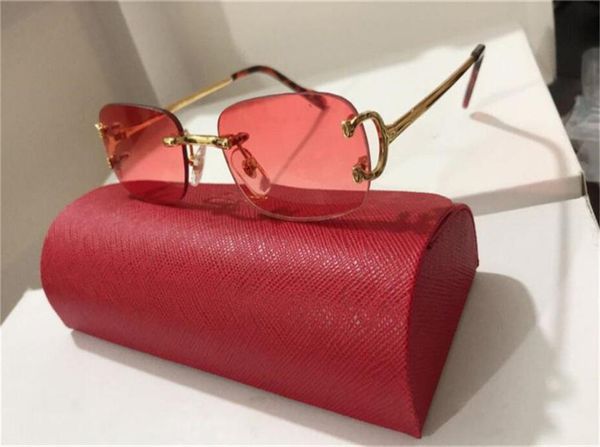 red fashion sport sunglasses for men buffalo horn glasses mens women rimless sun eyeglasses silver gold metal frame eyewear1812544, White;black
red fashion sport sunglasses for men buffalo horn glasses mens women rimless sun eyeglasses silver gold metal frame eyewear1812544, White;black