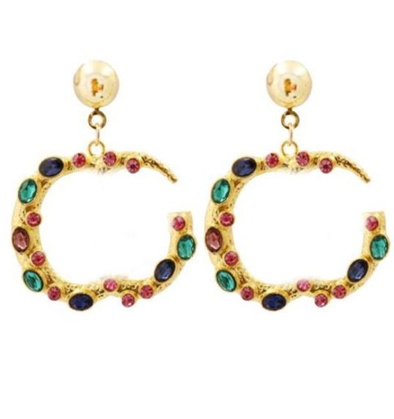 trendy brand earrings studs colorful diamond earrings letters designer earrings women shiny rinestone charm zircon noble earring3638338, Golden
trendy brand earrings studs colorful diamond earrings letters designer earrings women shiny rinestone charm zircon noble earring3638338, Golden