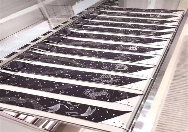 12 constellations tarot series new design print women silk scarf women 2019 fashion headscarf small tie bind wrap bag ribbons5068114, Blue;gray
12 constellations tarot series new design print women silk scarf women 2019 fashion headscarf small tie bind wrap bag ribbons5068114, Blue;gray
