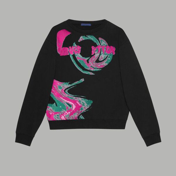 2023 autumn/winter new pullover letter pattern printed long sleeve sweater pure cotton rib round neck q326, Black;brown
2023 autumn/winter new pullover letter pattern printed long sleeve sweater pure cotton rib round neck q326, Black;brown