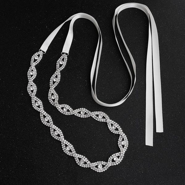 women wedding sash elegant silver rhinestone ribbon bridal sash handmade bride bridesmaid belt crystal dresses waistband wedding a2612, White
women wedding sash elegant silver rhinestone ribbon bridal sash handmade bride bridesmaid belt crystal dresses waistband wedding a2612, White