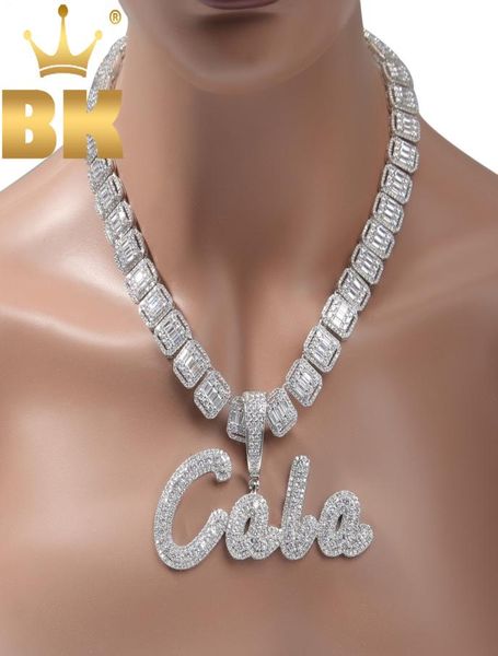 jewelrycustomized the bling king custom brush script letter two tone pendant micro paved cz personalized name plate necklace hipho9368472, Silver
jewelrycustomized the bling king custom brush script letter two tone pendant micro paved cz personalized name plate necklace hipho9368472, Silver