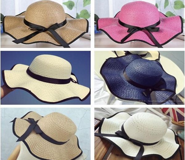 women raffia straw black wave hat kids sun cap ribbon bow foldable straw hats outdoor beach hat women039s beach caps 7 colors3233133, Blue;gray
women raffia straw black wave hat kids sun cap ribbon bow foldable straw hats outdoor beach hat women039s beach caps 7 colors3233133, Blue;gray