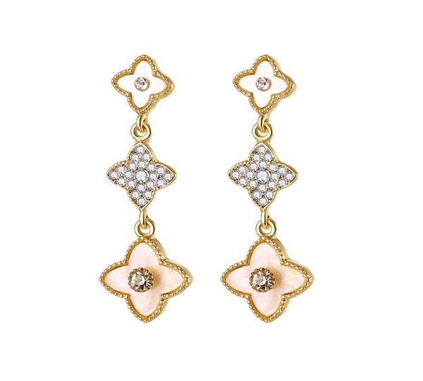 fashion retro pendant earrings for women fourleaf clover gold micro wax zircon drop s925 needle stud earring jewelry whole da4167422, Silver
fashion retro pendant earrings for women fourleaf clover gold micro wax zircon drop s925 needle stud earring jewelry whole da4167422, Silver