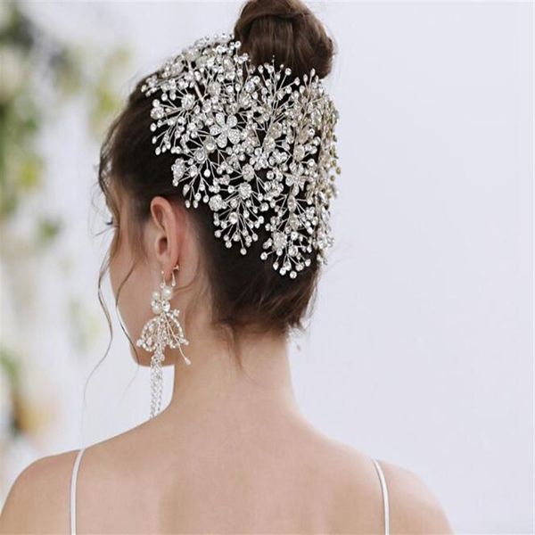 fashion wedding bridal headpiece hair accessories with crystal bridal crowns and tiaras head jewelry rhinestone bridal tiara headb239n, Silver
fashion wedding bridal headpiece hair accessories with crystal bridal crowns and tiaras head jewelry rhinestone bridal tiara headb239n, Silver
