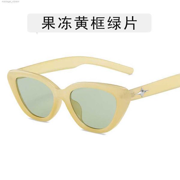 frame cat's eye star small sunglasses female ins street shoot hip hop couple spicy girl plain male wm9q 6 t03c, White;black
frame cat's eye star small sunglasses female ins street shoot hip hop couple spicy girl plain male wm9q 6 t03c, White;black