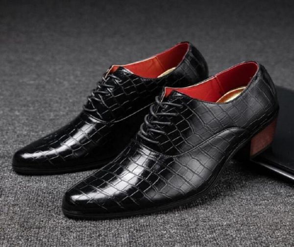 men odile high heel shoes formal leather brown loafers dress fashion mens casual shoes zapatos hombre da0259443499, Black
men odile high heel shoes formal leather brown loafers dress fashion mens casual shoes zapatos hombre da0259443499, Black
