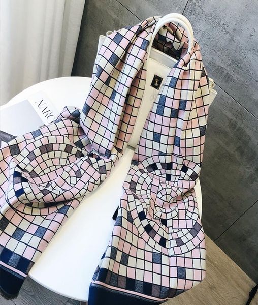 christmas brand autumn winter check women shawls new scarf imitation cashmere scarfs conditioned room with thick warm tassel large8480265, Blue;gray
christmas brand autumn winter check women shawls new scarf imitation cashmere scarfs conditioned room with thick warm tassel large8480265, Blue;gray