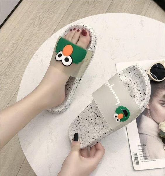 xingang wind joint sesame street slippers women summer wear beach drag flat lazy drag chic cartoon tide2138909, Black
xingang wind joint sesame street slippers women summer wear beach drag flat lazy drag chic cartoon tide2138909, Black