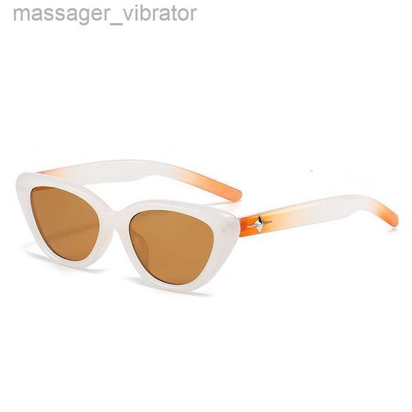 triangular frame New cat's small eye sunglasses for women with high-end feel and versatile green small frame sun protection design MB6N 0S6B
triangular frame New cat's small eye sunglasses for women with high-end feel and versatile green small frame sun protection design MB6N 0S6B