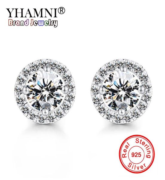 yhamni romantic jewelry original pure 925 silver stud earrings for women wedding elegant cubic zirconia stone earring e0133671305, Golden
yhamni romantic jewelry original pure 925 silver stud earrings for women wedding elegant cubic zirconia stone earring e0133671305, Golden