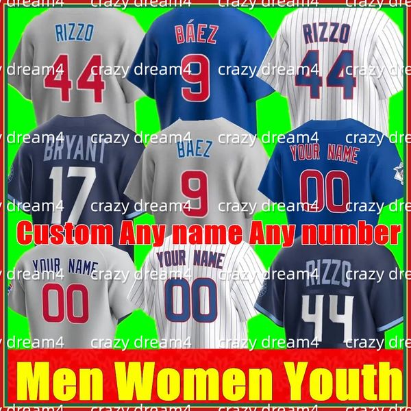 9 javier baez 44 anthony rizzo chicagos willson contreras kris bryant ryne sandberg cubs jason heyward ian happ men women kids jerseys new c, Blue;black
9 javier baez 44 anthony rizzo chicagos willson contreras kris bryant ryne sandberg cubs jason heyward ian happ men women kids jerseys new c, Blue;black